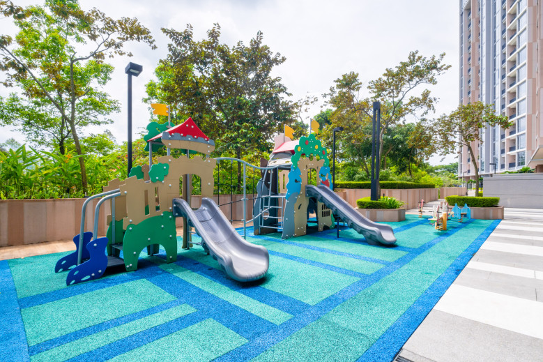 Outdoor Playground - Condominium Marigold Navapark Apartment