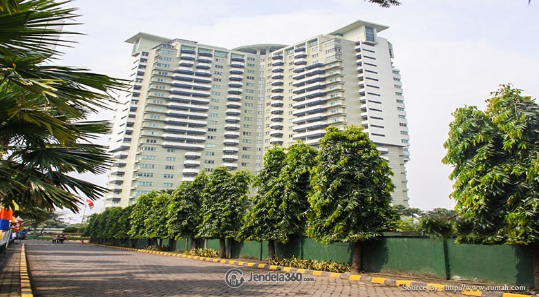 apartemen semanggi view from high floor