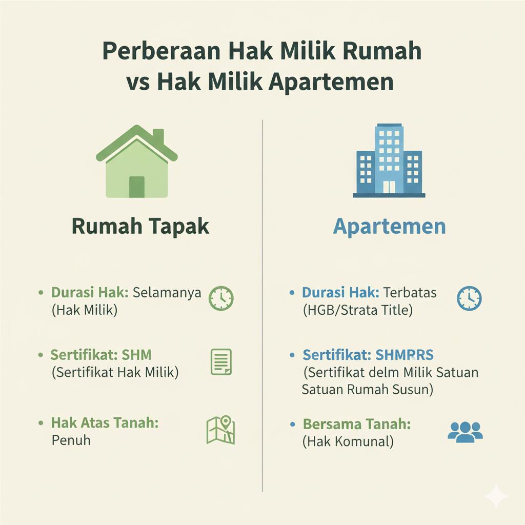 hak milik apartemen