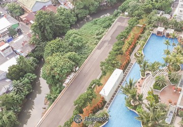 Balcony Metro Park Residence 2BR Tower Milan