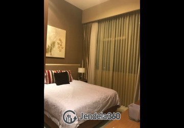Bedroom High Floor 3BR Apartment with City View at Kuningan Place Apartment