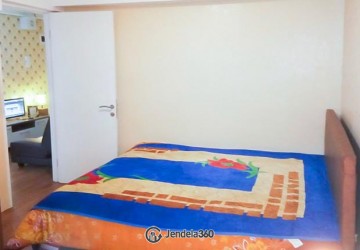 Bedroom Modern 1BR Apartment Middle Floor with swimming pool View at Bassura City Apartment