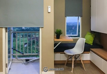 Bedroom Easton Park Serpong Apartment Studio Fully Furnished