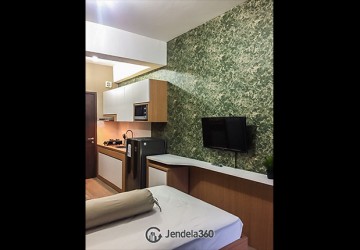 Bedroom Easton Park Serpong Apartment Studio Fully Furnished