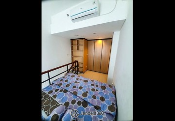 Bedroom Low Floor 1BR Apartment with City View at Tree Park City
