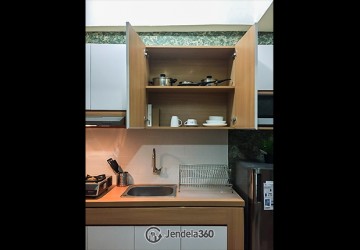 Kitchen Easton Park Serpong Apartment Studio Fully Furnished