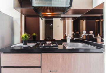 Kitchen Puri Park View Apartment 2BR Tower AAB