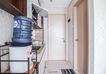 Kitchen Elpis Residences Apartment Studio View City
