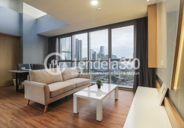 Living Room Ciputra World 2 Apartment 3+1BR Tower Residence
