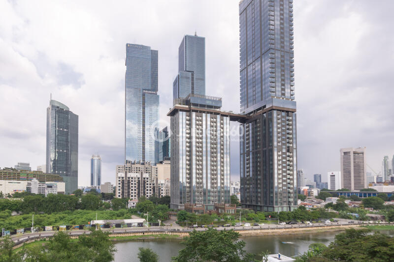 Balcony Thamrin Residence Apartment 2BR Executive City Home View City