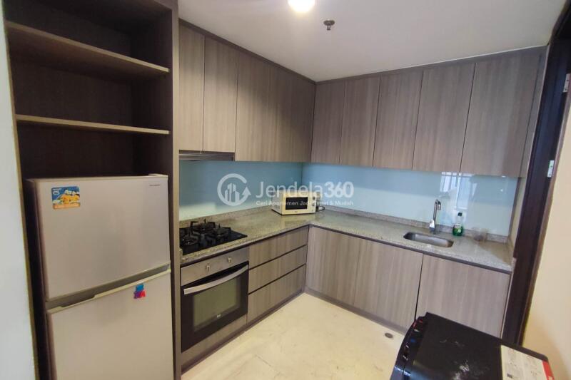 Kitchen 2BR Apartment with City View at Ciputra World 2 Apartment