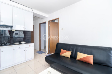 Living Room 2BR Apartment with City View at Tifolia Apartment