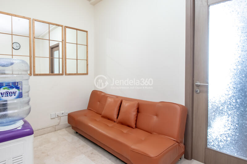 Living Room Well Located Neat 1BR Apartment Near Orang Tua Group Office at Puri Orchard Apartment