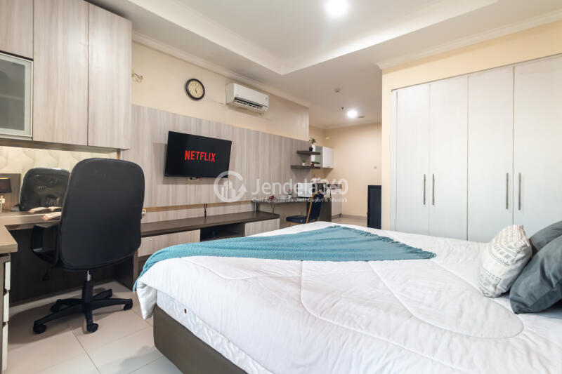 Bedroom Belleza Apartment Studio Fully Furnished