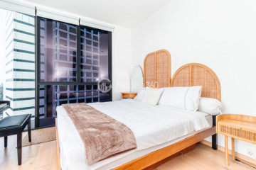 Bedroom 1 Flawless 2BR Apartment Middle Floor with Toll Road View at Izzara Apartment