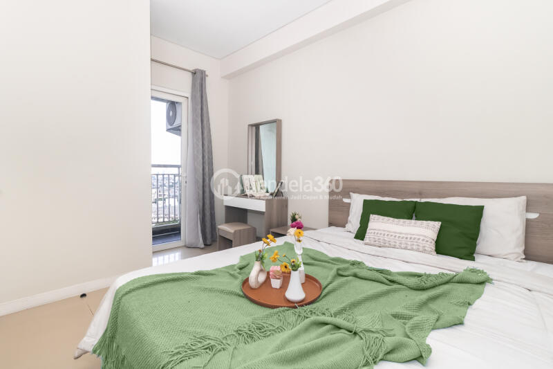 Bedroom 1 2BR Apartment at Metro Park Residence with Marvelous Swimming Pool