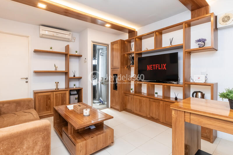 Living Room Bassura City Apartment 3BR  Furnished