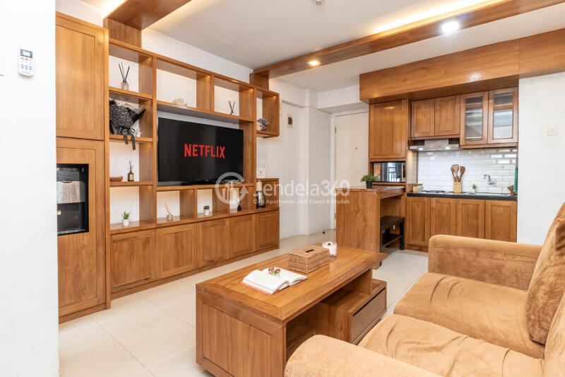Living Room Bassura City Apartment 3BR  Furnished