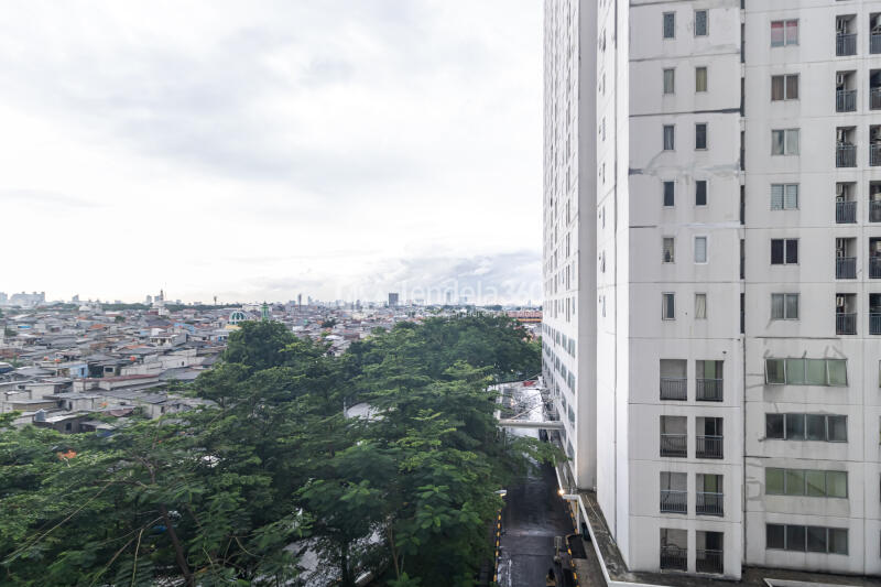 Balcony Bassura City Apartment 2BR  Furnished