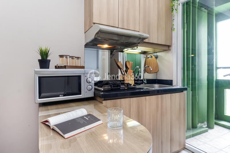 Kitchen Green Pramuka City Apartment 2BR  Furnished