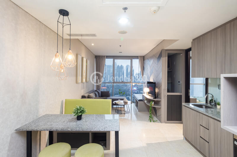 Dining Room Ciputra World 2 Apartment 1BR Tower Orchard