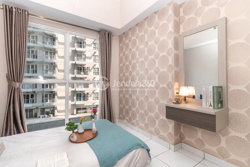 Bedroom 1 Peaceful 2BR Apartment Low Floor with city View at Casa De Parco Apartment