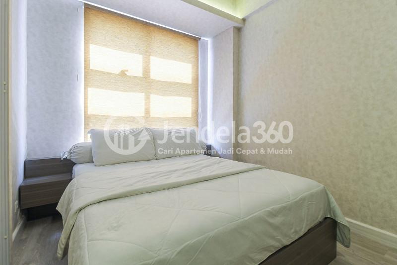 Bedroom Minimalist 1BR Apartment in The Center of BSD at Saveria Apartment