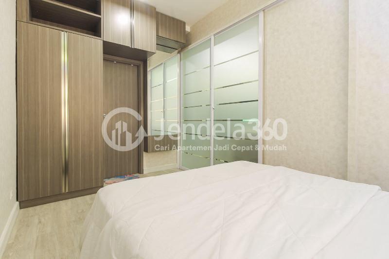 Bedroom Minimalist 1BR Apartment in The Center of BSD at Saveria Apartment