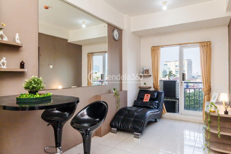 Living Room Stunning 2BR Apartment Low Floor with City View at Puri Park View Apartment