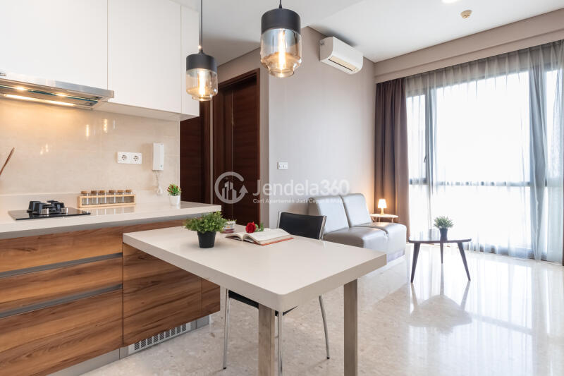 Dining Room Condominium Marigold Navapark Apartment 1BR Tower 2