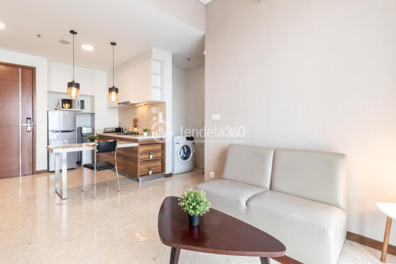 Living Room Condominium Marigold Navapark Apartment 1BR Tower 2