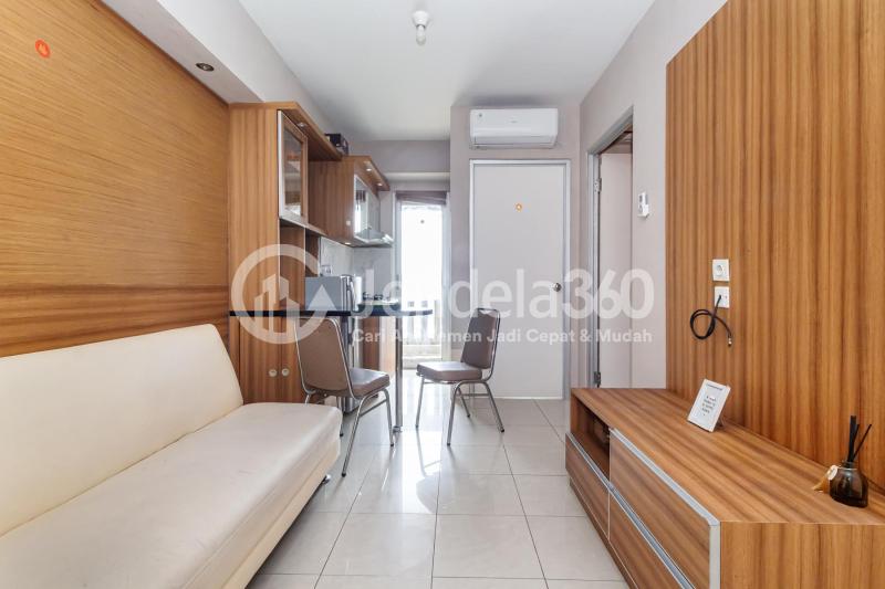 Living Room 2BR Apartment with Sea View at Green Bay Pluit Apartment