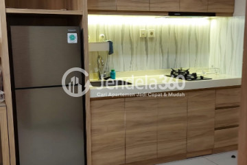 Kitchen 1BR Apartment with City View at Tree Park City