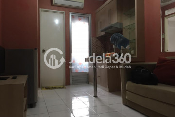 Kitchen Middle Floor 2BR Apartment with Cirt View at Kalibata City Apartment
