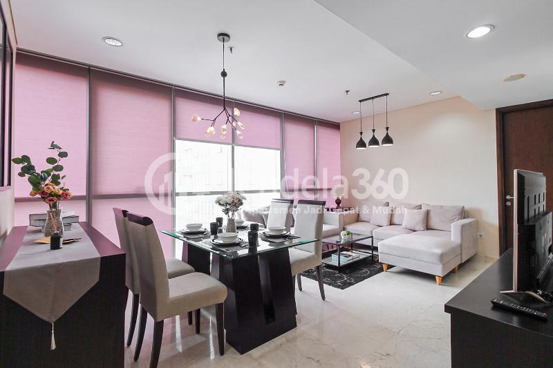 Living Room Ciputra World 2 Apartment 2BR Fully Furnished