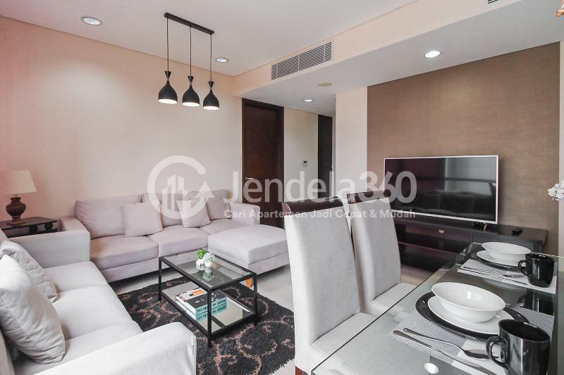 Living Room Ciputra World 2 Apartment 2BR Fully Furnished