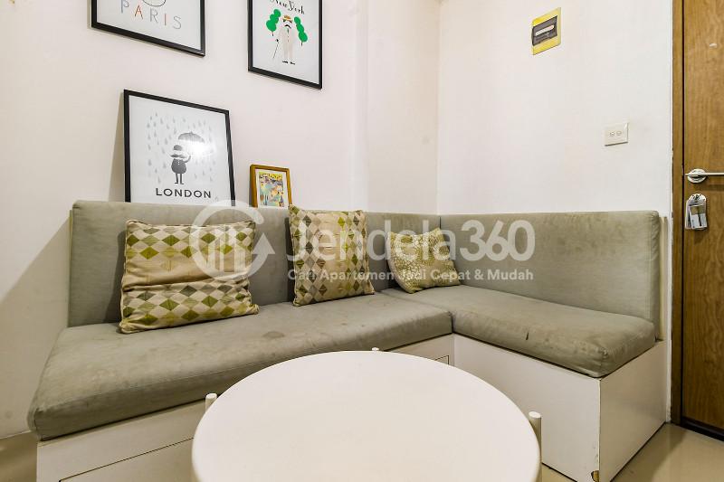 Living Room Well Located 2BR Apartment Close to JORR Toll Road at Bintaro Park View