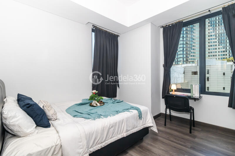 Bedroom 1BR Apartment with City View at Southgate Residence