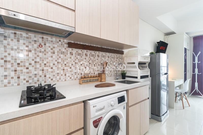 Kitchen Sedayu City Apartment Studio Fully Furnished