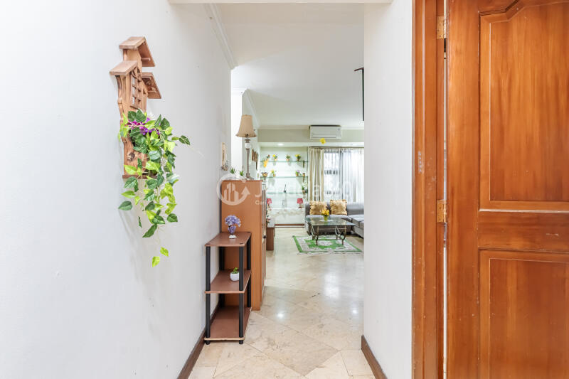 Living Room Grand Tropic Suites Apartment 3BR Fully Furnished