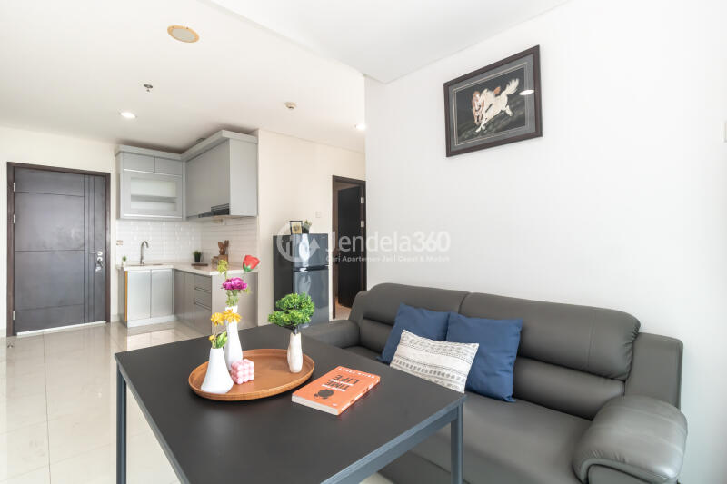 Living Room Brooklyn Alam Sutera Apartment 2BR Tower B East