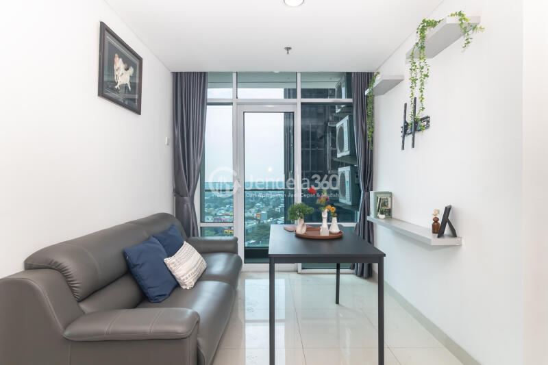 Living Room Brooklyn Alam Sutera Apartment 2BR Tower B East