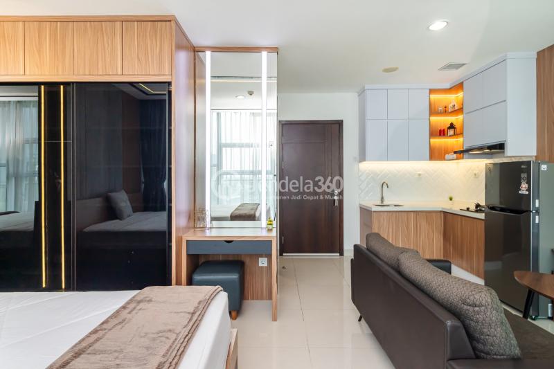 Bedroom Brooklyn Alam Sutera Apartment Studio Fully Furnished