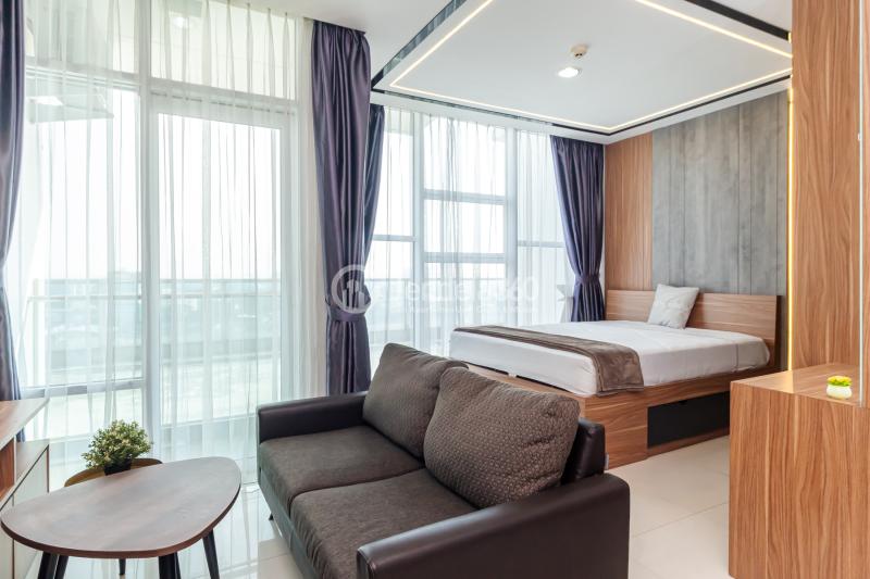 Bedroom Brooklyn Alam Sutera Apartment Studio Fully Furnished