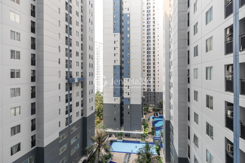 Balcony Bassura City Apartment Studio View City