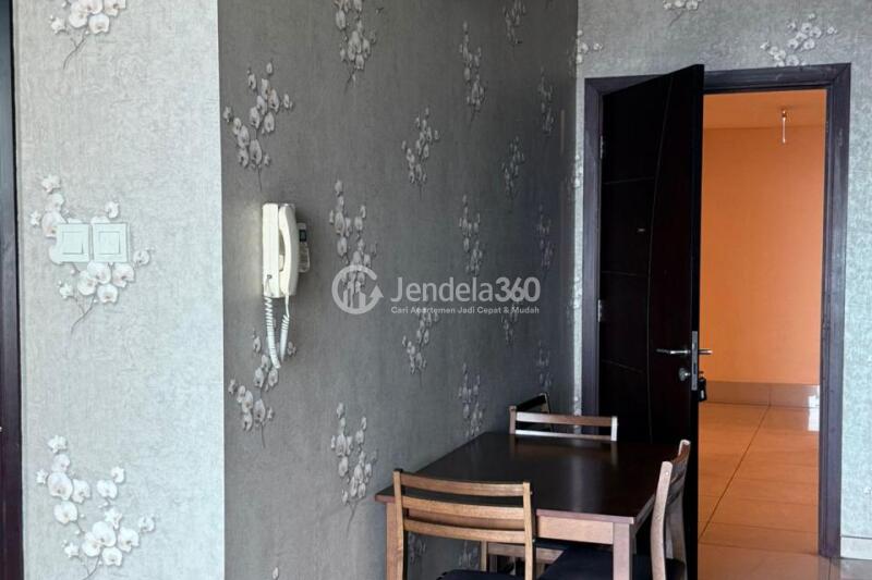 Bedroom Homey 1BR Apartment High Floor with City View at Central Park Apartment
