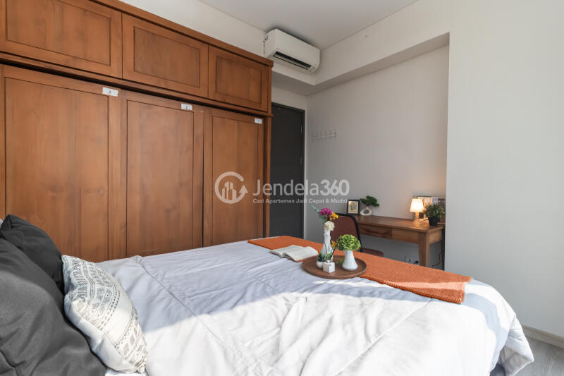 Bedroom 1 2BR Apartment with Botanical Park View at Condominium Marigold Navapark Apartment