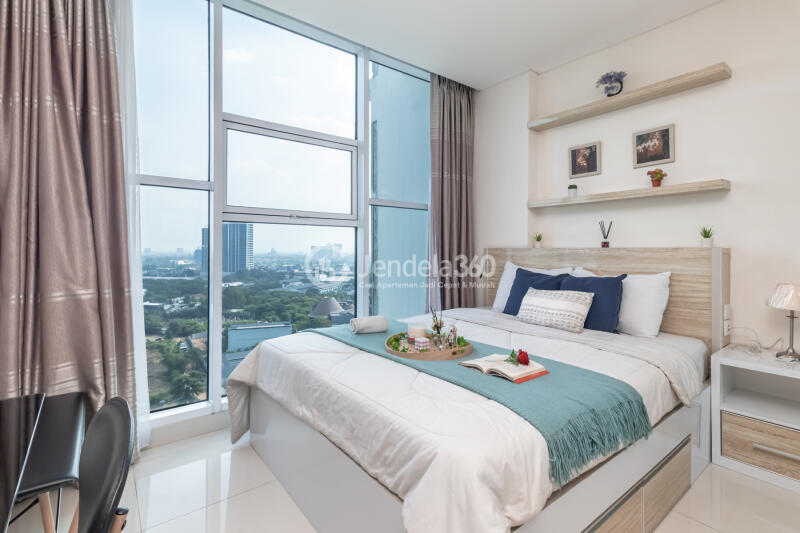 Bedroom Studio Apartment with City View at Brooklyn Alam Sutera Apartment
