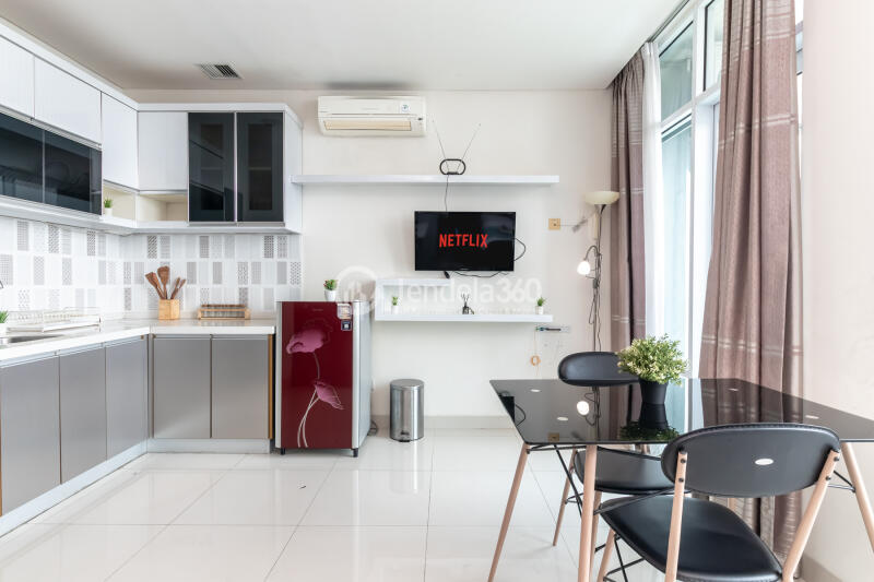 Bedroom Studio Apartment with City View at Brooklyn Alam Sutera Apartment