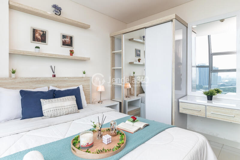 Bedroom Studio Apartment with City View at Brooklyn Alam Sutera Apartment